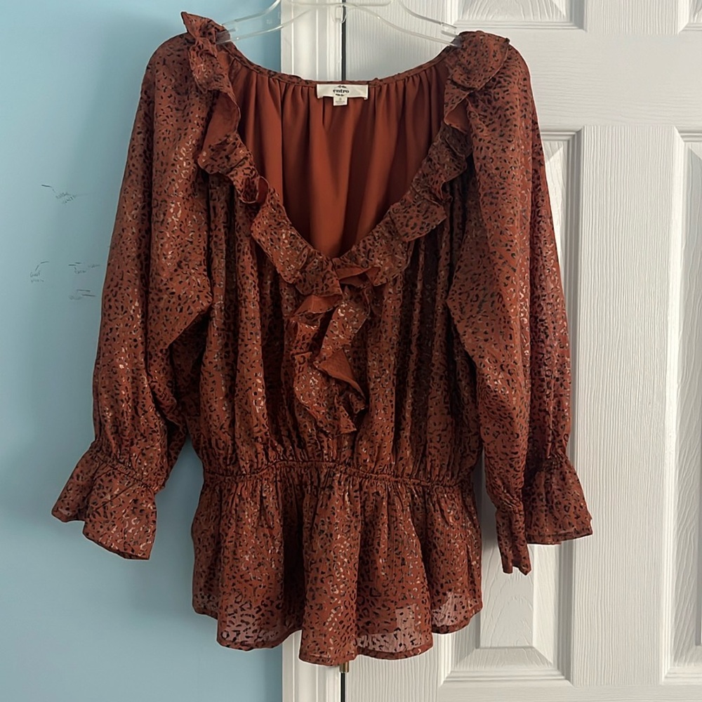 NWOT Entro Blouse